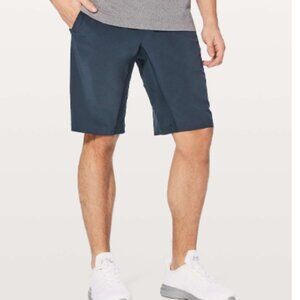 Lululemon T.H.E. Shorts  11" Navy Blue Linerless Training Gym Men's size S